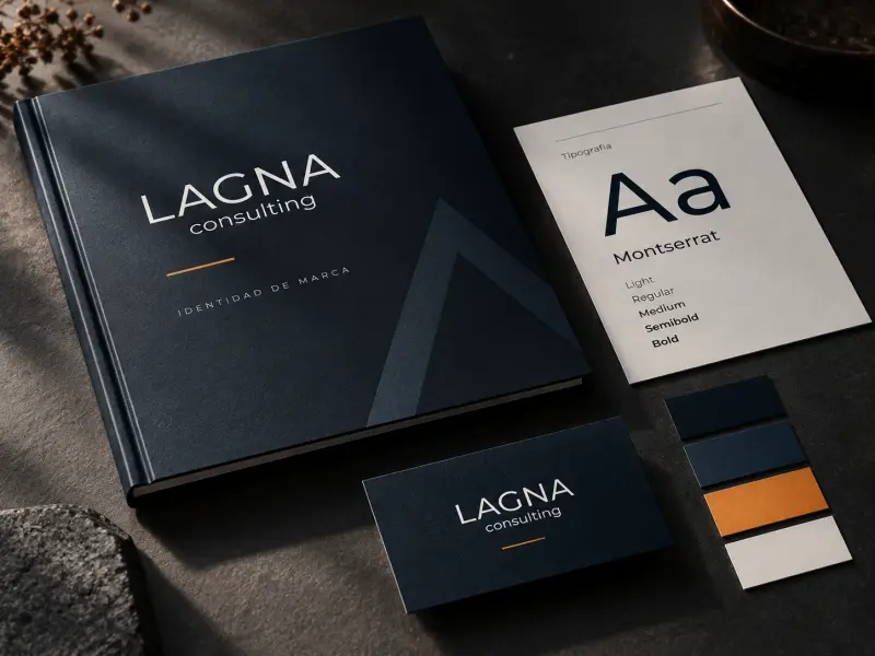 Branding y diseño gráfico — LAGNA CONSULTING
