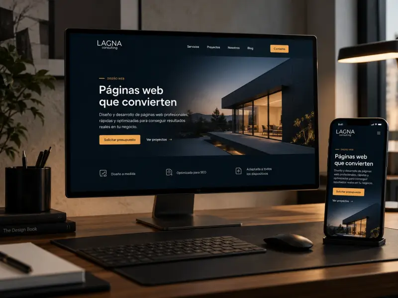 Diseño web — LAGNA CONSULTING