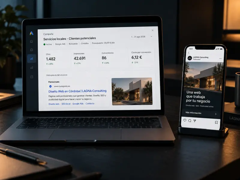 Publicidad Google & Meta Ads — LAGNA CONSULTING